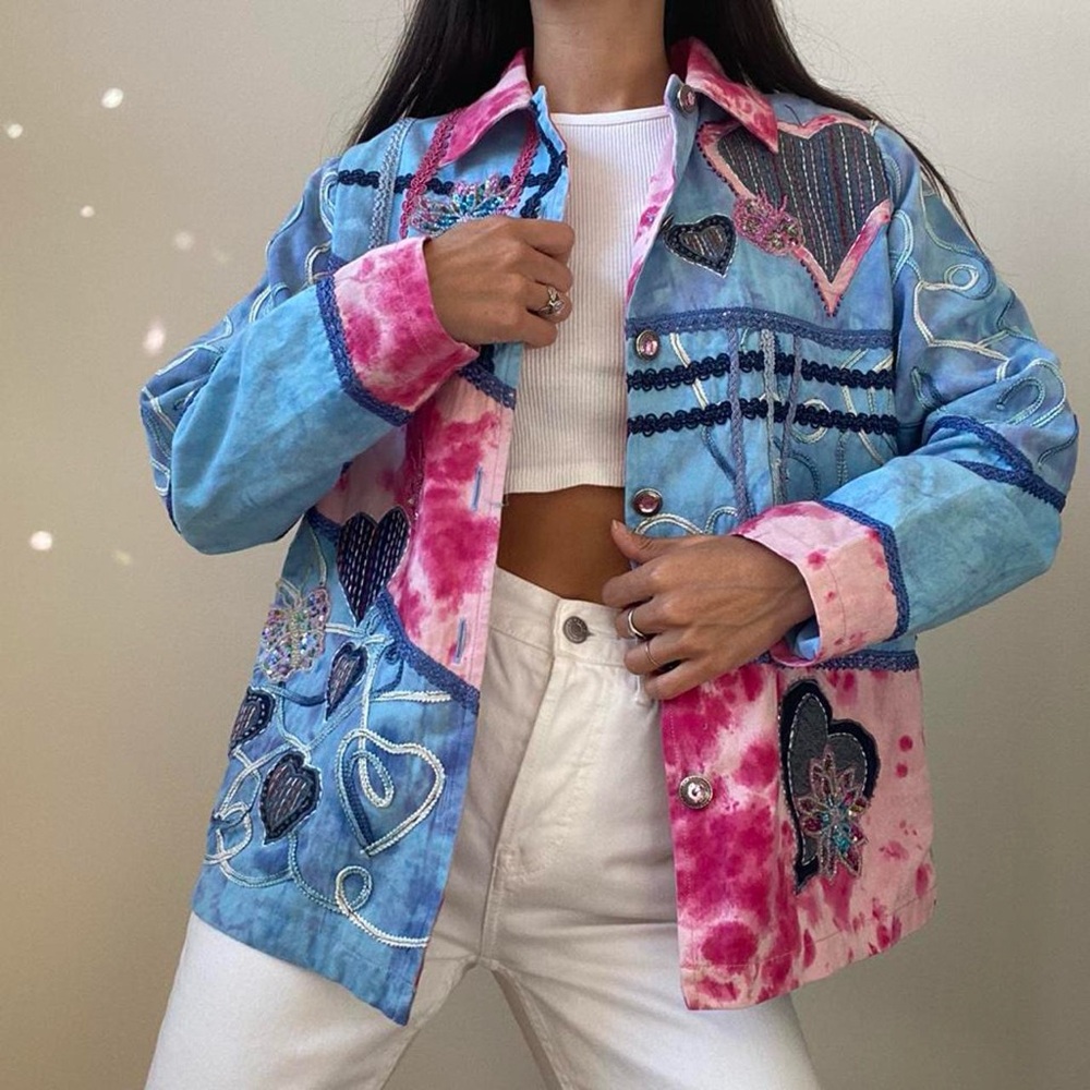 Vintage Patchwork Jacket - image 2